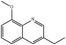 3-Ethyl-8-methoxyquinoline Struktur