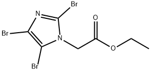 ETHYL 2-(2,4,5-TRIBROMO-1H-IMIDAZOL-1-YL)ACETATE Struktur