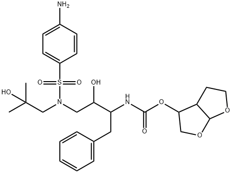 Hydroxy Darunavir Struktur