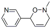 3,6-Dihydro-2-methyl-6-(3-pyridyl)-2H-1,2-oxazine Struktur