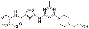 Dasatinib-d8 Struktur