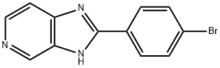 2-(4-BROMO-PHENYL)-1H-IMIDAZO[4,5-C]PYRIDINE Struktur