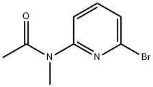 N-(6-Bromopyridin-2-yl)-N-methylacetamide Struktur