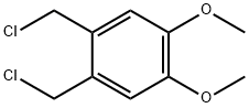 1,2-bis(chloroMethyl)-4,5-diMethoxybenzene Struktur