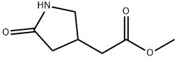 5-oxo-3-Pyrrolidineacetic acid Methyl ester Struktur