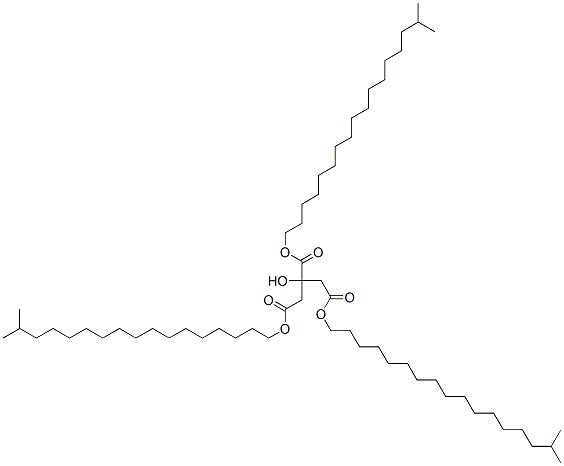 TRIISOSTEARYL CITRATE Struktur