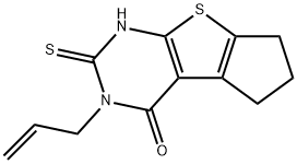 3-ALLYL-2-MERCAPTO-3,5,6,7-TETRAHYDRO-4H-CYCLOPENTA[4,5]THIENO[2,3-D]PYRIMIDIN-4-ONE price.