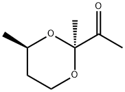 Ethanone, 1-(2,4-dimethyl-1,3-dioxan-2-yl)-, cis- (9CI) Struktur