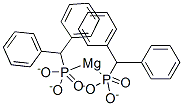 bis(hydrogen diphenylmethylphosphonato)magnesium Struktur