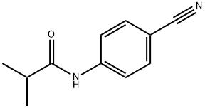 N-(4-CYANOPHENYL)-2-METHYLPROPANAMIDE Struktur