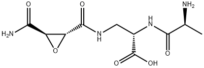 N-L-Alanyl-3-(((3-(aminocarbonyl)oxiranyl)carbonyl)amino)-L-alanine Struktur