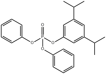 3,5-Diisopropylphenyl Diphenyl Phosphate Struktur