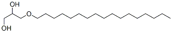 1-O-heptadecylglycerol Struktur