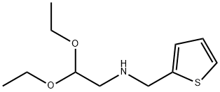 N-(2,2-DIETHOXYETHYL)-N-(2-THIENYLMETHYL)AMINE Struktur