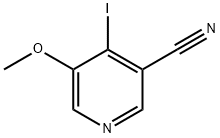 4-Iodo-5-methoxynicotinonitrile Struktur