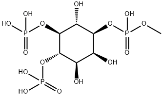 1-monomethylphosphoinositol 4,5-bisphosphate Struktur