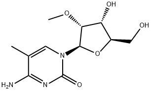 2'-(O-METHYL)-5-METHYLCYTIDINE Struktur