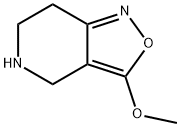 Isoxazolo[4,3-c]pyridine, 4,5,6,7-tetrahydro-3-methoxy- (9CI) Struktur