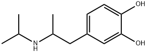 1,2-Benzenediol, 4-[2-[(1-methylethyl)amino]propyl]- (9CI) Struktur