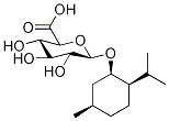 [1S-(1α,2β,5α)]-5-Methyl-2-(1-Methylethyl)cyclohexyl β-D-Glucopyranosiduronic Acid Struktur