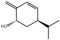 3-Cyclohexen-1-ol,2-methylene-5-(1-methylethyl)-,(1S-trans)-(9CI) Struktur