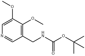 tert-Butyl ((4,5-diMethoxypyridin-3-yl)Methyl)carbaMate Struktur