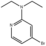 4-Bromo-N,N-diethylpyridin-2-amine Struktur