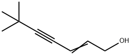 1-HYDROXY-6,6-DIMETHYL-2-HEPTENE-4-YNE Struktur