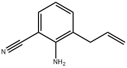 Benzonitrile,  2-amino-3-(2-propenyl)-  (9CI) Struktur