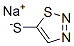 Sodium 1,2,3-thiadiazole-5-thiolate Struktur