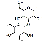 methyl 3-O-talopyranosyltalopyranoside Struktur