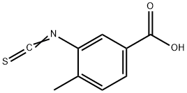 Benzoicacid,3-isothiocyanato-4-methyl- Struktur