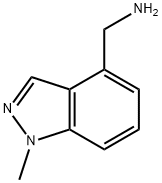 (1-Methyl-1H-indazol-4-yl)MethanaMine Struktur