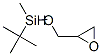 TERT-BUTYLMETHYLSILYL GLYCIDYL ETHER Struktur