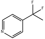 Pyridine, 4-(1,1-difluoroethyl)- (9CI) Struktur