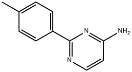 4-Pyrimidinamine, 2-(4-methylphenyl)- (9CI) Struktur