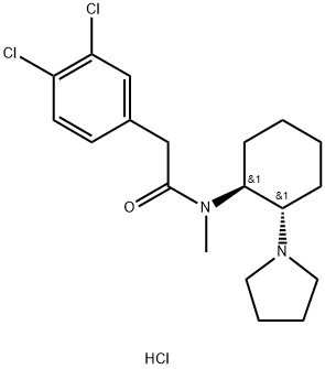 (-)-TRANS-(1S,2S)-U-50488 HYDROCHLORIDE POTENT K OPIOID RECEP Structure