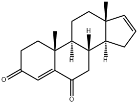 androsta-4,16-diene-3,6-dione Struktur