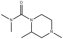 1-Piperazinecarboxamide,N,N,2,4-tetramethyl-(9CI) Struktur