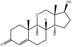 11-oxatestosterone Struktur