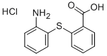 2-[(2-AMINOPHENYL)THIO]BENZOIC ACID HYDROCHLORIDE Struktur