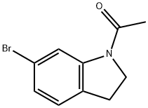 1-(6-Bromoindolin-1-yl)ethanone Struktur