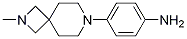 BenzenaMine, 4-(2-Methyl-2,7-diazaspiro[3.5]non-7-yl)- Struktur