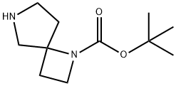 1,6-Diaza-spiro[3.4]octane-1-carboxylic acid tert-butyl ester Struktur