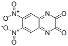 6,7-Dinitro-2,3-quinoxalinedione Struktur