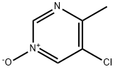 Pyrimidine, 5-chloro-4-methyl-, 1-oxide (9CI) Struktur