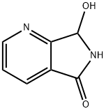 5H-Pyrrolo[3,4-b]pyridin-5-one,6,7-dihydro-7-hydroxy-(9CI) Struktur