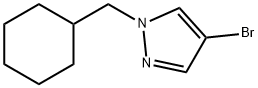 4-Bromo-1-(cyclohexylmethyl)pyrazole Struktur