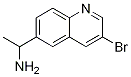 1-(3-broMoquinolin-6-yl)ethanaMine Struktur