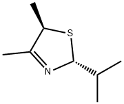 Thiazole, 2,5-dihydro-4,5-dimethyl-2-(1-methylethyl)-, trans- (9CI) Struktur